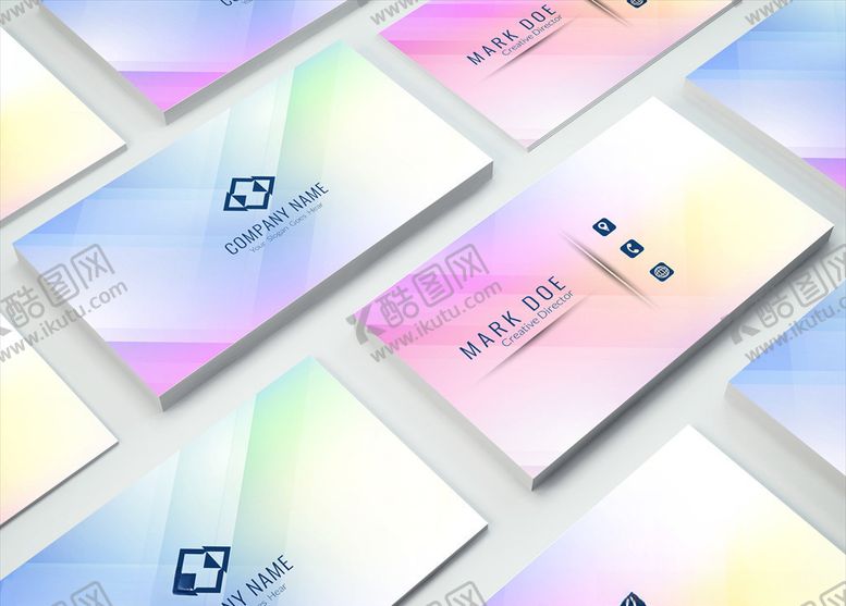 编号：95486110110709246158【酷图网】源文件下载-矢量名片模板