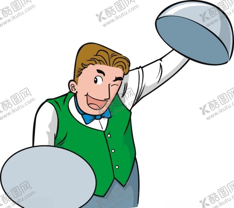 编号：88381409180717266189【酷图网】源文件下载-服务员