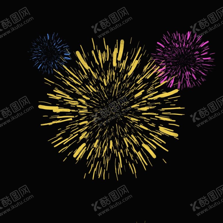 编号：11524509091359103322【酷图网】源文件下载-烟花