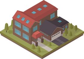 房子建筑物居住场所家