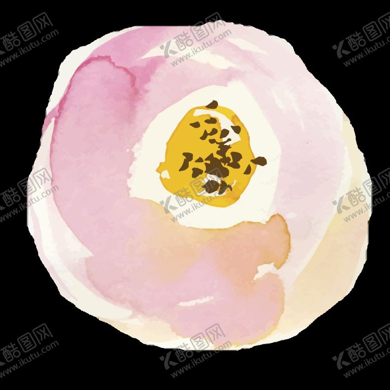 编号：62671309281423257046【酷图网】源文件下载-水彩花朵装饰