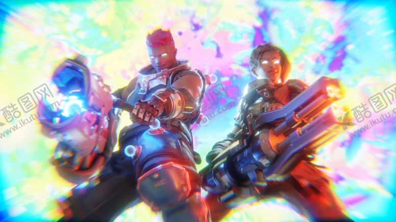 编号：93183109250705515687【酷图网】源文件下载-彩色动漫人物插画背景