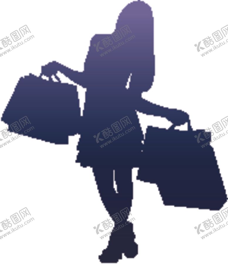 编号：52477405101631576013【酷图网】源文件下载-时尚购物女人