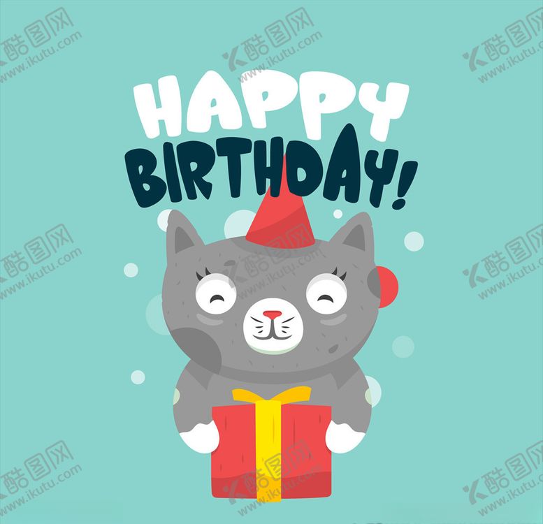 编号：72991309130938277915【酷图网】源文件下载-卡通动物生日