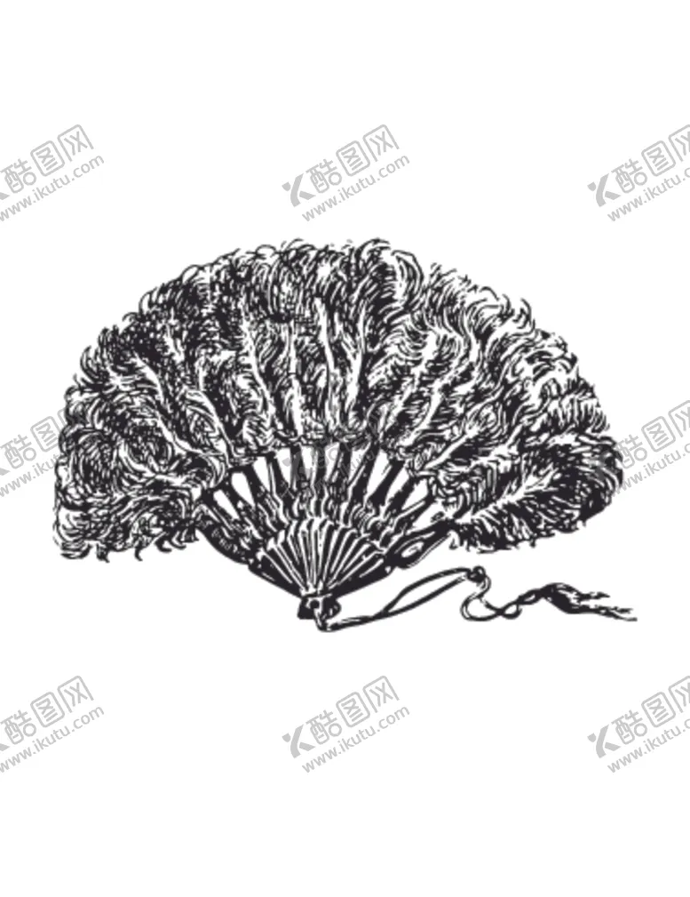 编号：56488607051411591912【酷图网】源文件下载-欧式古典扇子图案