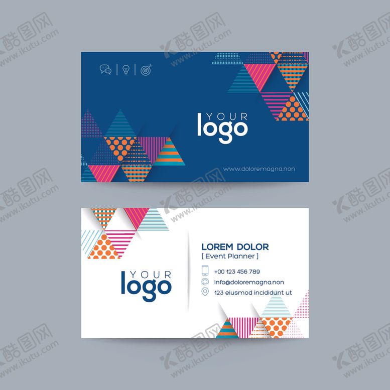 编号：59487210290453306572【酷图网】源文件下载-高档名片