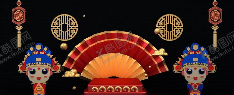 编号：87703205152202142227【酷图网】源文件下载-国潮背景