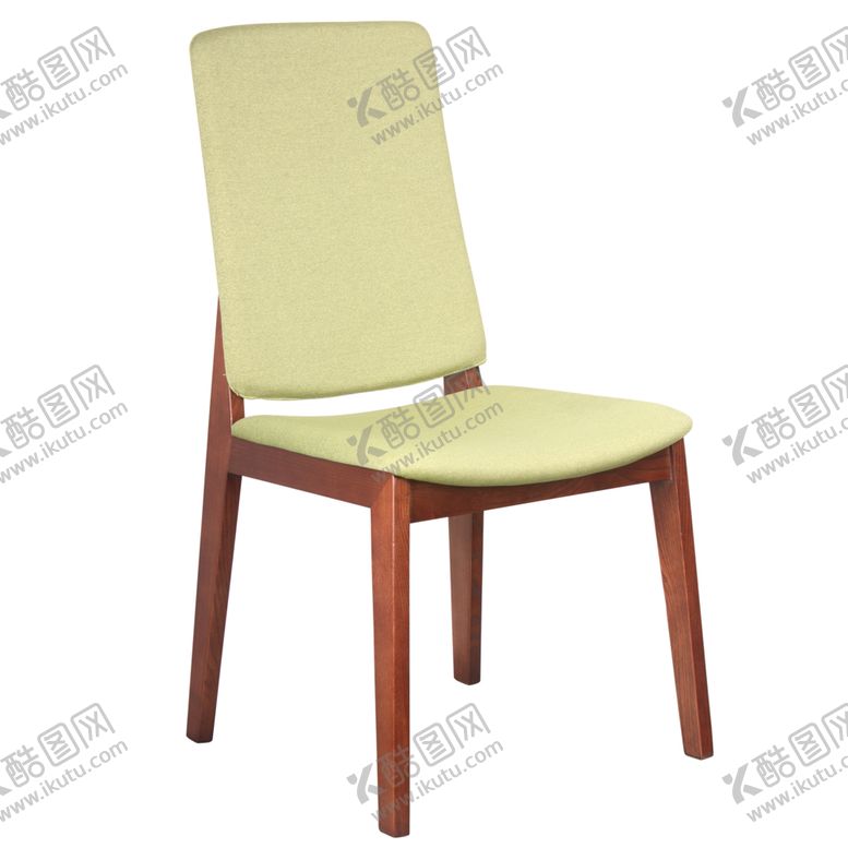 编号：90592709251206131682【酷图网】源文件下载-浅绿色时尚办公椅45度