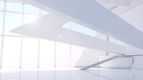 空间设计创意门外星软膜天花
