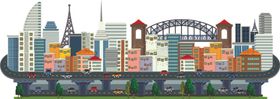 城市