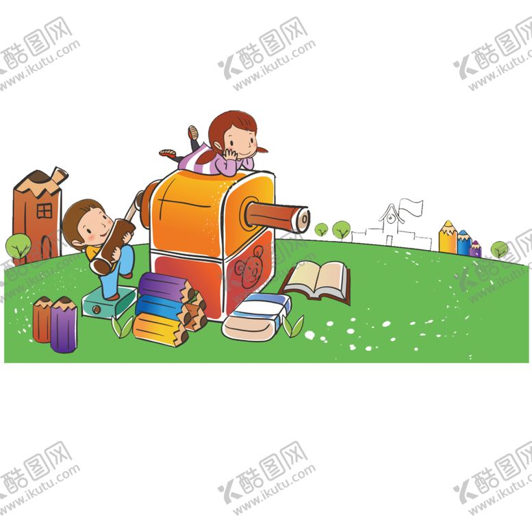 编号：38218005071348037799【酷图网】源文件下载-卡通儿童幼儿园素材
