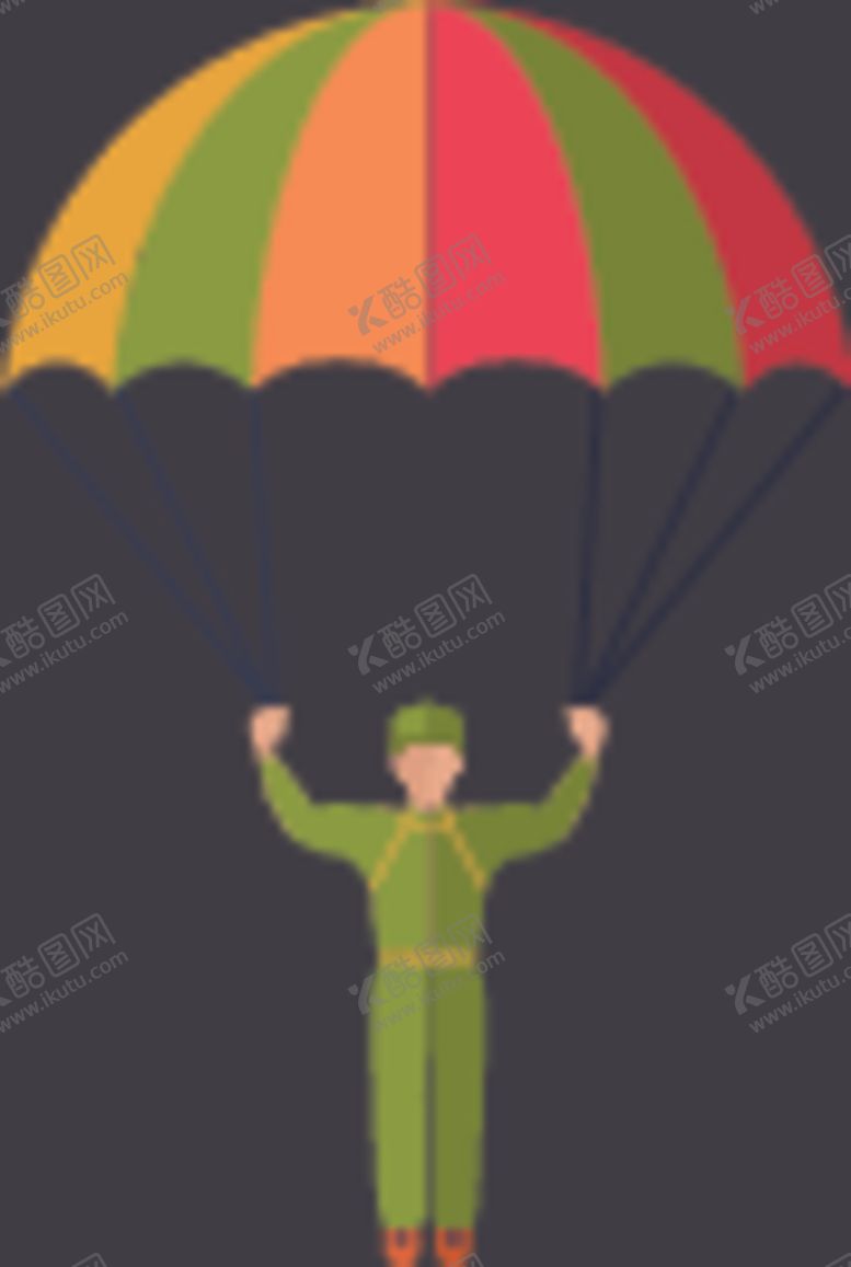 编号：10819009270540477329【酷图网】源文件下载-跳伞