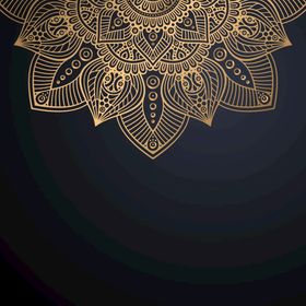 金色古典花纹艺术雅复