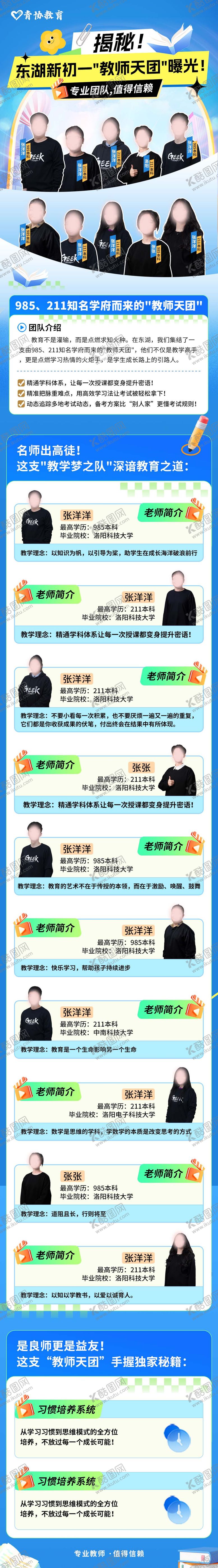 编号：19693810301049299698【酷图网】源文件下载-师资宣传长图