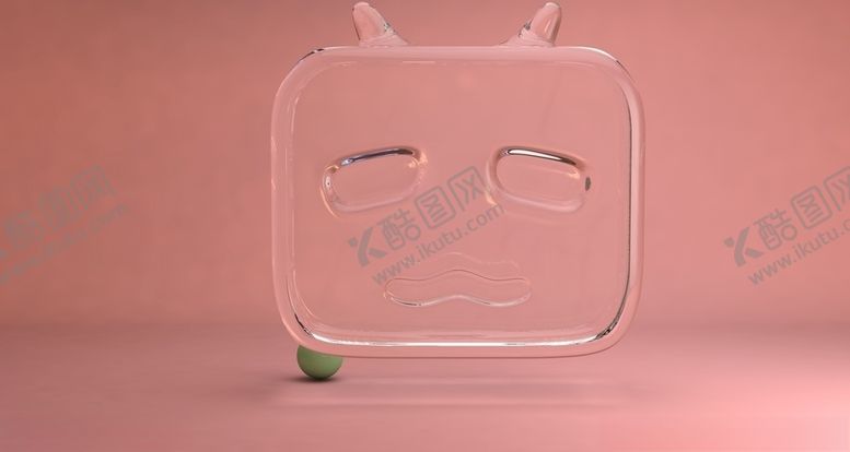 编号：70842306160807475848【酷图网】源文件下载-小电视透明C4D模型