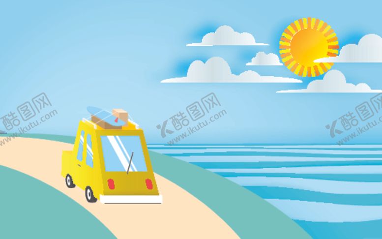 编号：26575310170304013995【酷图网】源文件下载-扁平风景