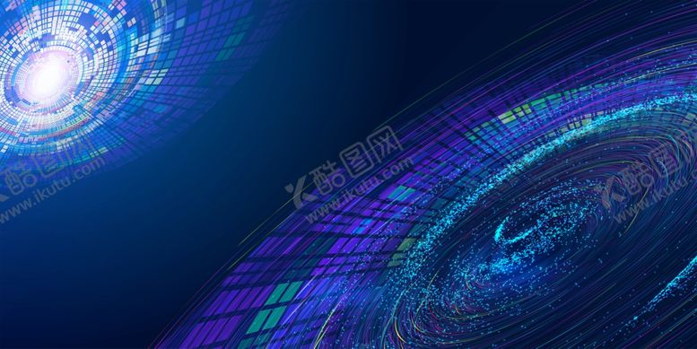 编号：30678204231814424713【酷图网】源文件下载-炫酷科技数据星球新闻感背景