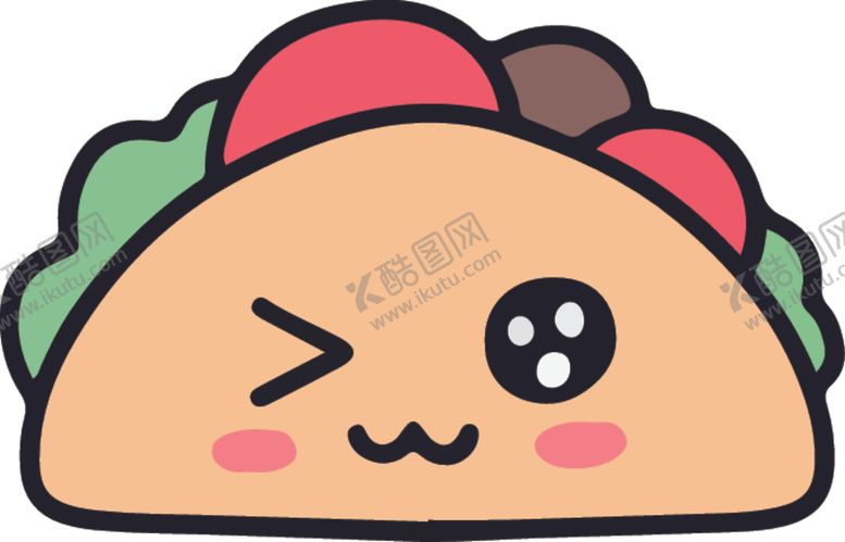 编号：71234209302046416921【酷图网】源文件下载-卡哇伊美食