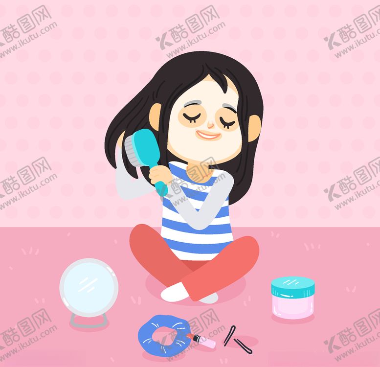 编号：12702609191658519849【酷图网】源文件下载-矢量卡通休闲人物