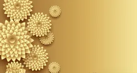 抽象华丽花朵