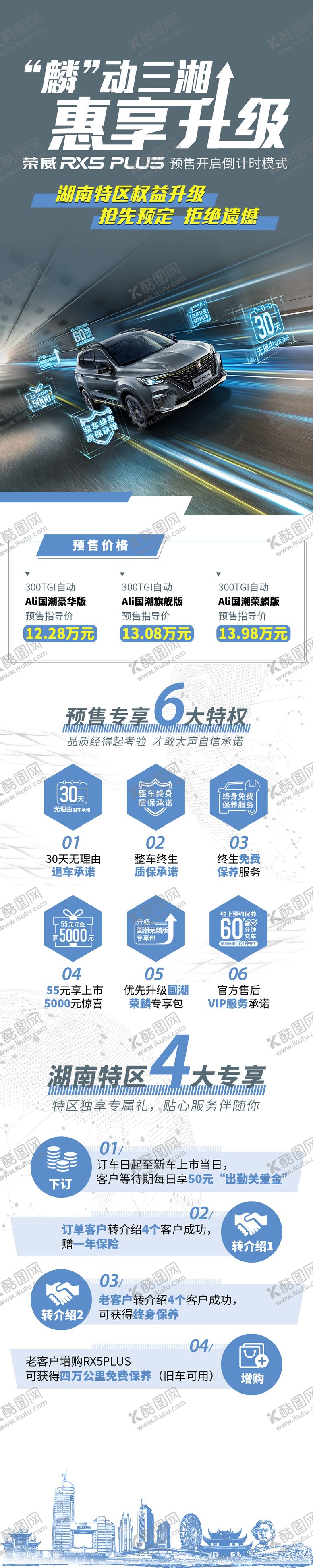 编号：10275911211251124406【酷图网】源文件下载-汽车长图特区权益升级抢先预定 