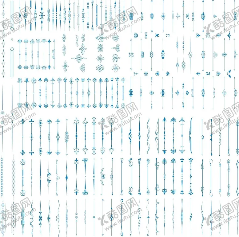 编号：22575506291642511705【酷图网】源文件下载-矢量分割线