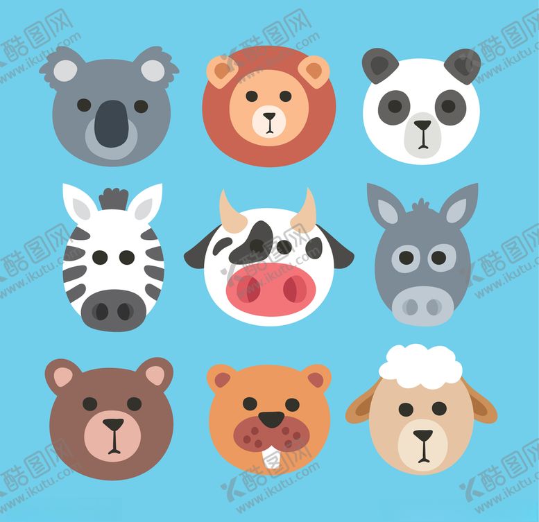 编号：89100804141109144513【酷图网】源文件下载-卡通动物熊猫