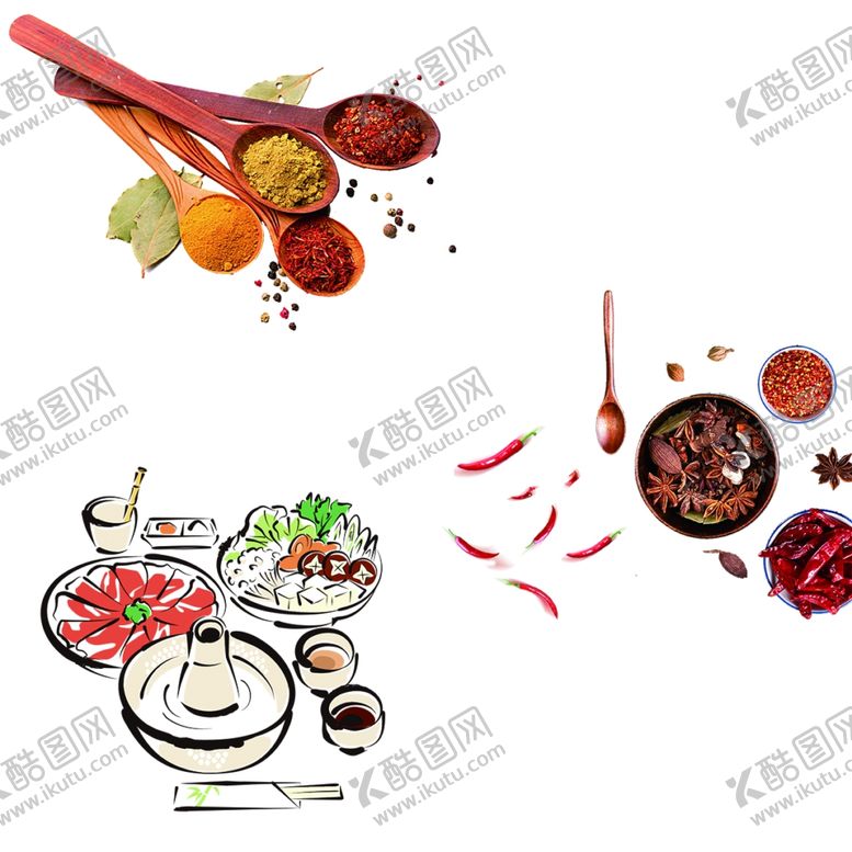编号：51454807060352346658【酷图网】源文件下载-火锅配料图图片素材设计