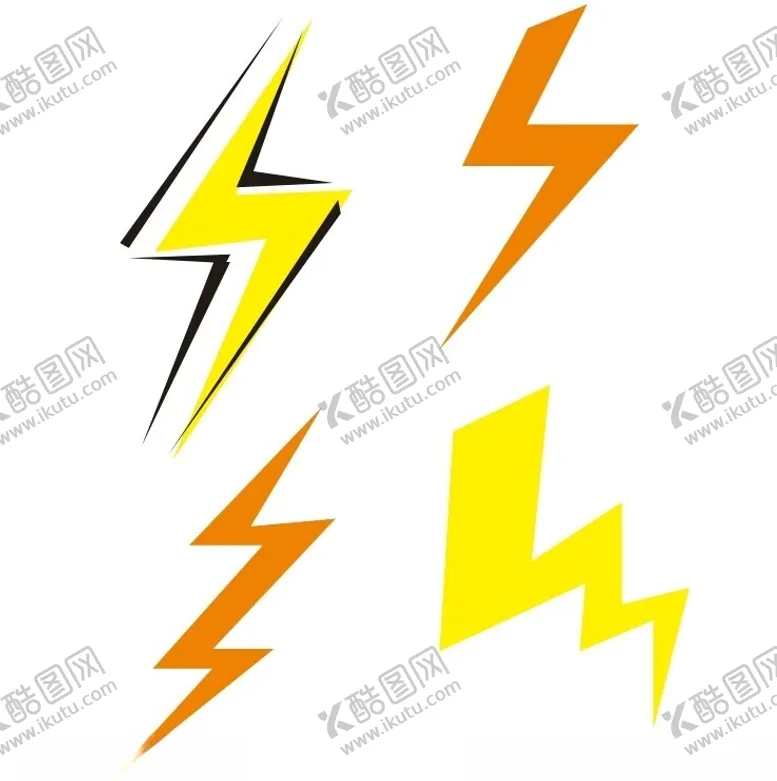 编号：23089602170834535500【酷图网】源文件下载-闪电元素