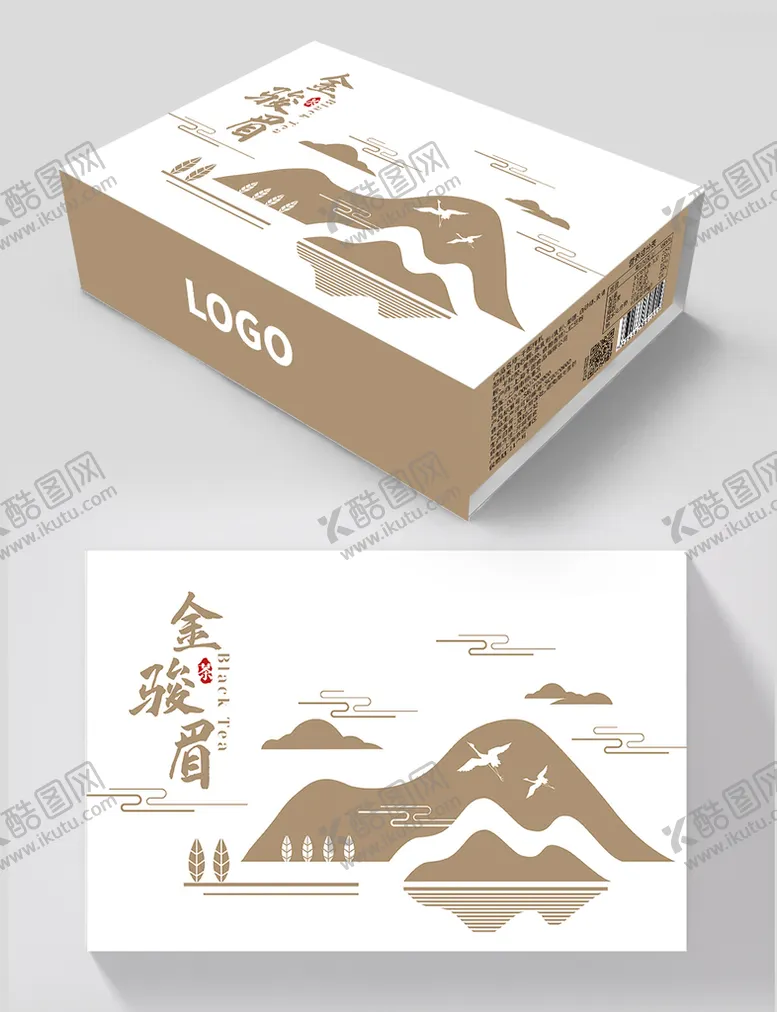 编号：45236809200142203961【酷图网】源文件下载-金骏眉茶叶包装