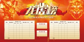 龙虎榜争霸赛活动展板