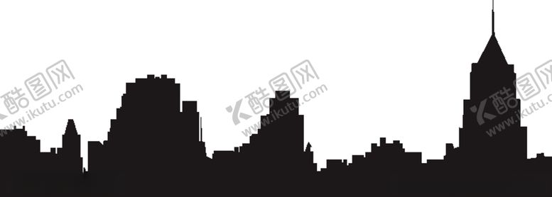 编号：54062311010337018735【酷图网】源文件下载-城市剪影