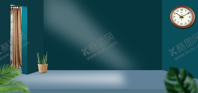 编号：57748209200533237118【酷图网】源文件下载-海报素材绿色空间高档背景