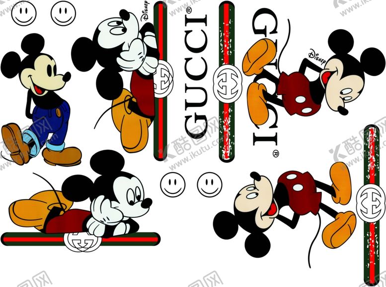 编号：80732309101715131062【酷图网】源文件下载-米奇米老鼠唐老鸭经典米奇