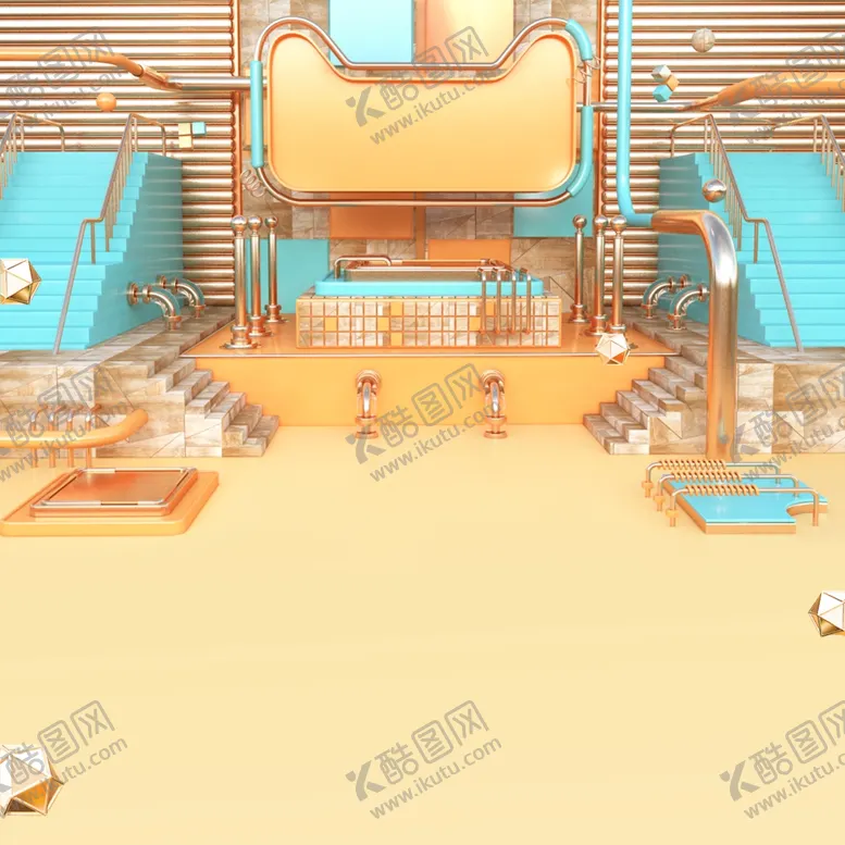 编号：88218410031509447825【酷图网】源文件下载-电商立体场景