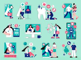 医疗场景中的多样医护活动