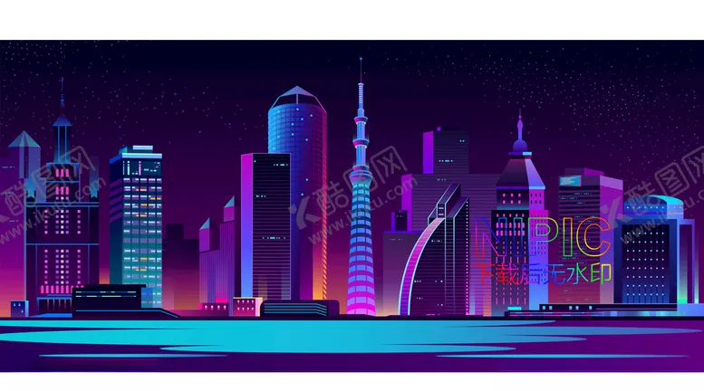 编号：18583906231442596849【酷图网】源文件下载-城市夜景