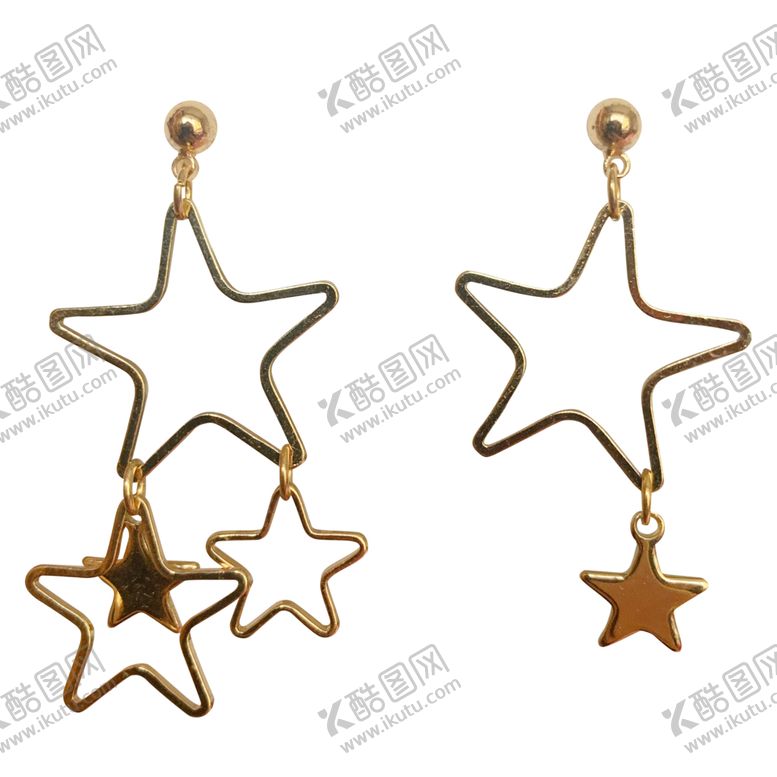 编号：83501807050627396412【酷图网】源文件下载-星星耳坠