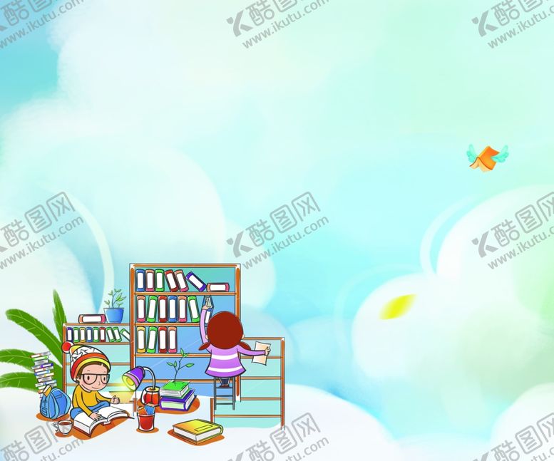 编号：51916010302341233123【酷图网】源文件下载-读书背景