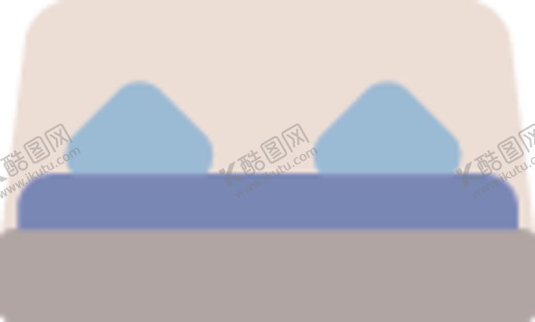 编号：96968505121001457519【酷图网】源文件下载-双人床