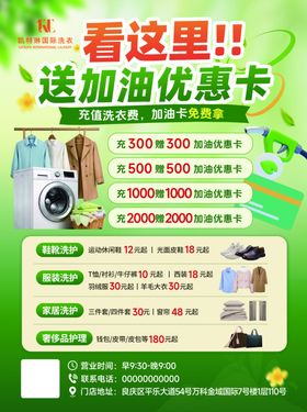加油优惠卡促销活动海报