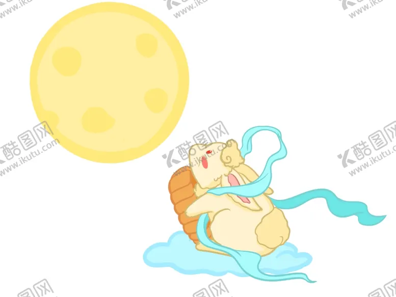编号：75304402221739069408【酷图网】源文件下载-卡通月亮插画