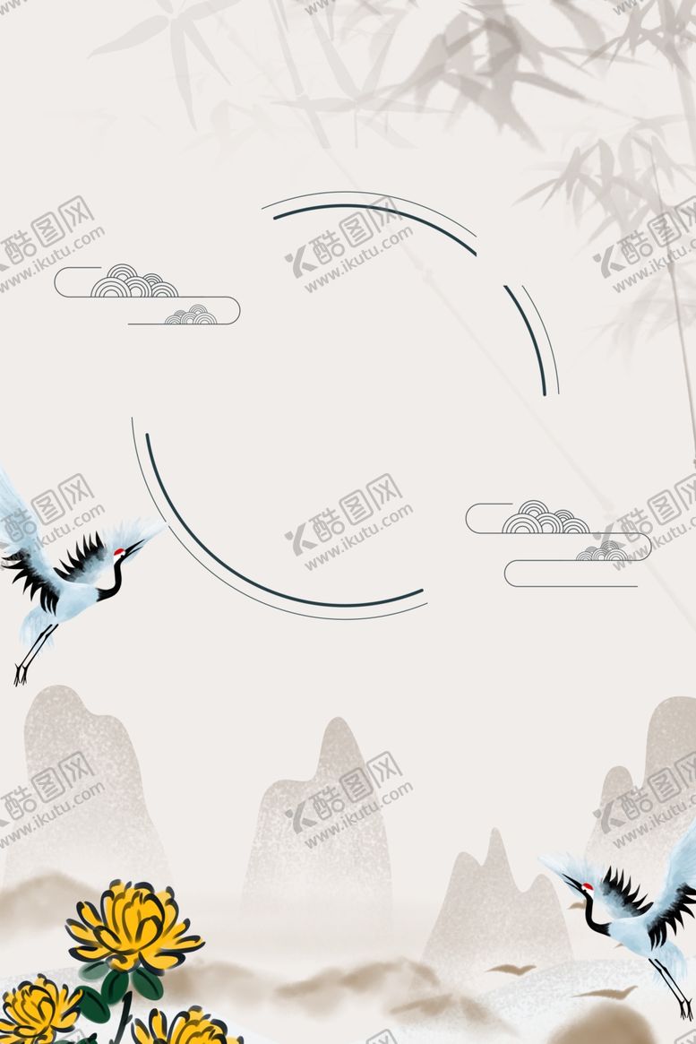 编号：38824305042153104119【酷图网】源文件下载-水墨背景