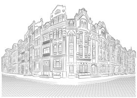 白描建筑