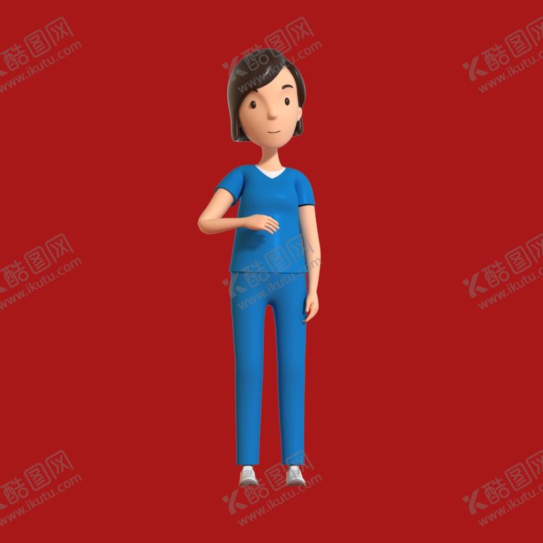 编号：25833802171847116029【酷图网】源文件下载-手绘医生护士