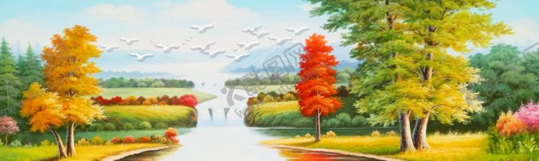 编号：61510605080351145262【酷图网】源文件下载-创意国潮装饰画图片
