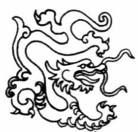 中式花边图案