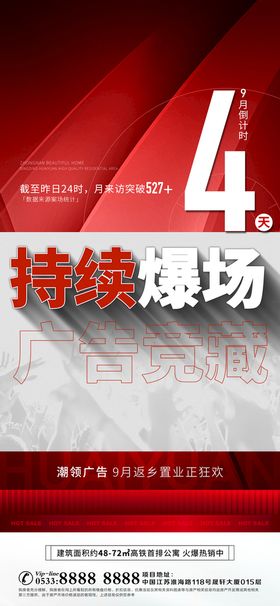 地产四重礼海报刷屏