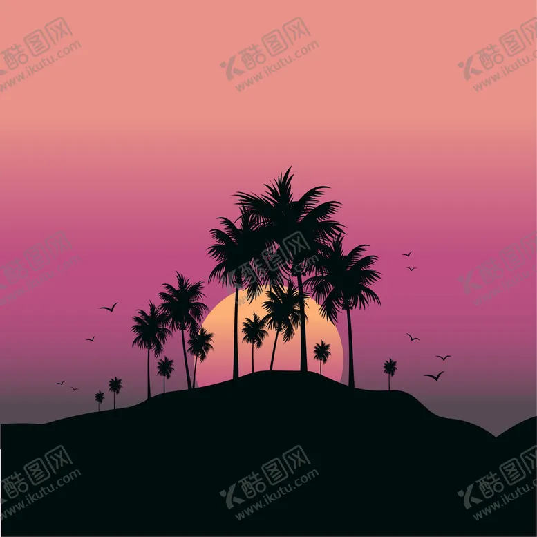 编号：18485401192303587623【酷图网】源文件下载-日出日落风景
