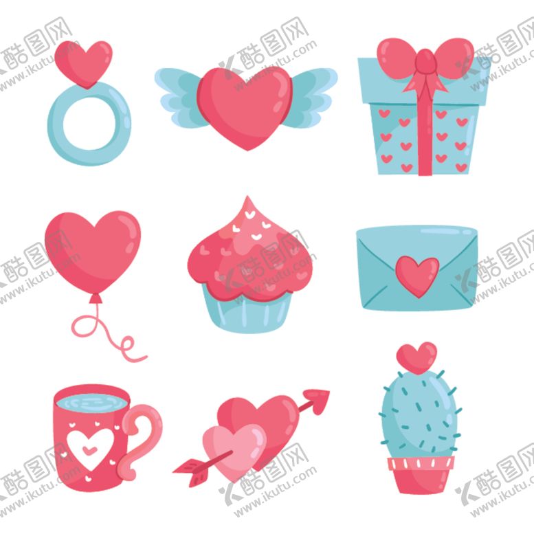 编号：83962210282342252343【酷图网】源文件下载-情人节素材